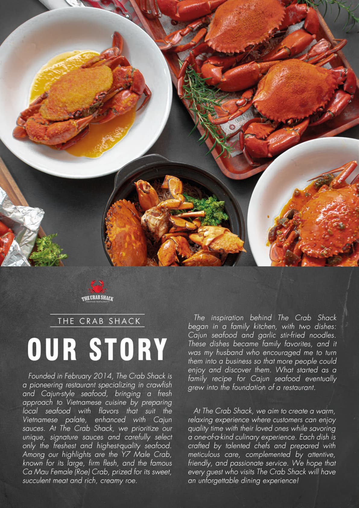 The Crab Shack Food Menu - Trang 2